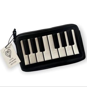 NWT Love Bravery Piano Zipper Bag by Lady Gaga and Elton John Collaboration